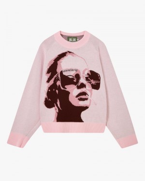 Nude Project A Girl Sweater Pink | US-40238AHIW