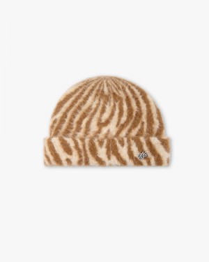 Nude Project Angora Beanie Brown | US-23569VBKS