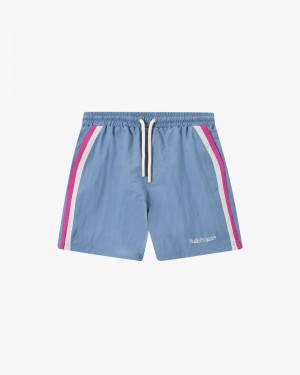 Nude Project Benirras Swim Shorts Blue | US-72460ERDW