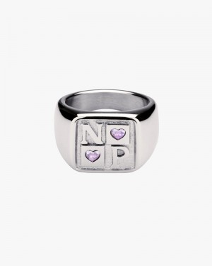 Nude Project Ches Ring Silver | US-96028YKGH