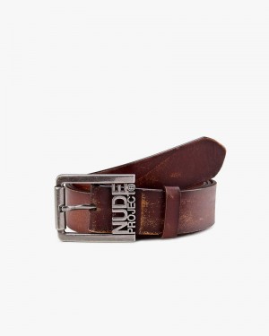 Nude Project Classic Belt Brown | US-12679MAHO