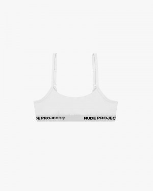 Nude Project Essential Bras White | US-17059FNPI