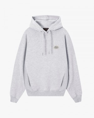 Nude Project Essentials Hoodie Grey | US-87516YXJG