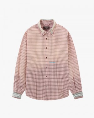 Nude Project Faded Shirts Red | US-63710DUOX