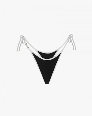 Nude Project Formen Bikini Bottom Black | US-26457AJUQ