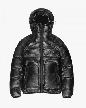 Nude Project Iconic Puffer Jacket Black | US-80523QIYS