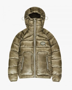 Nude Project Iconic Puffer Jacket Olive | US-34518URAQ