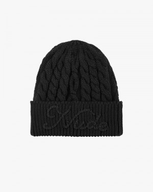 Nude Project La Nonna Beanie Black | US-61024COFK