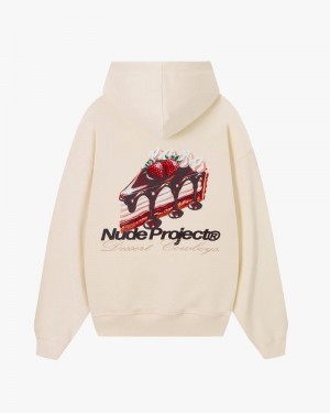 Nude Project La Tarte Hoodie Cream | US-65309ATBF