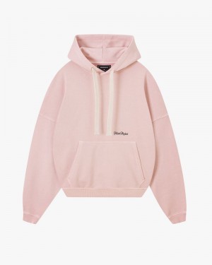 Nude Project Perfect Boxy Hoodie Pink | US-38071RKCG