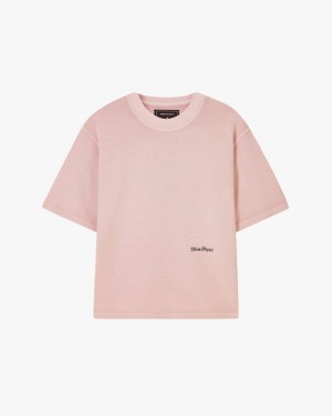 Nude Project Perfect Boxy T-shirt Pink | US-60835EUGX