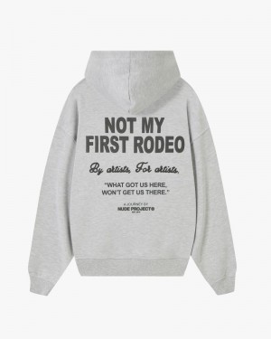 Nude Project Rodeo Hoodie Grey | US-59428GIVK