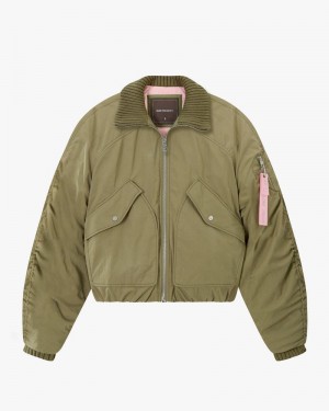 Nude Project Versailles Bomber Jacket khaki | US-21094RWXL