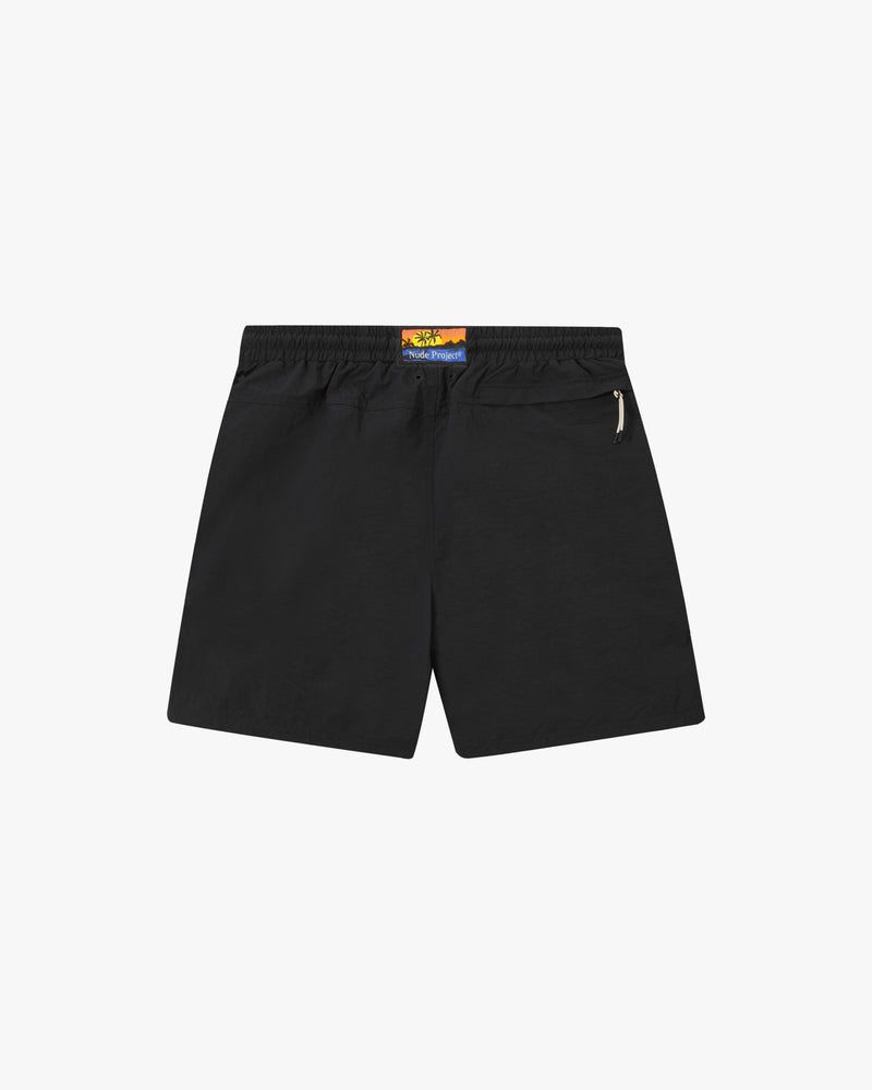 Nude Project Benirras Swim Shorts Black | US-23149PGUV