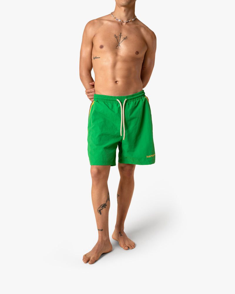 Nude Project Benirras Swim Shorts Green | US-41237NSDO