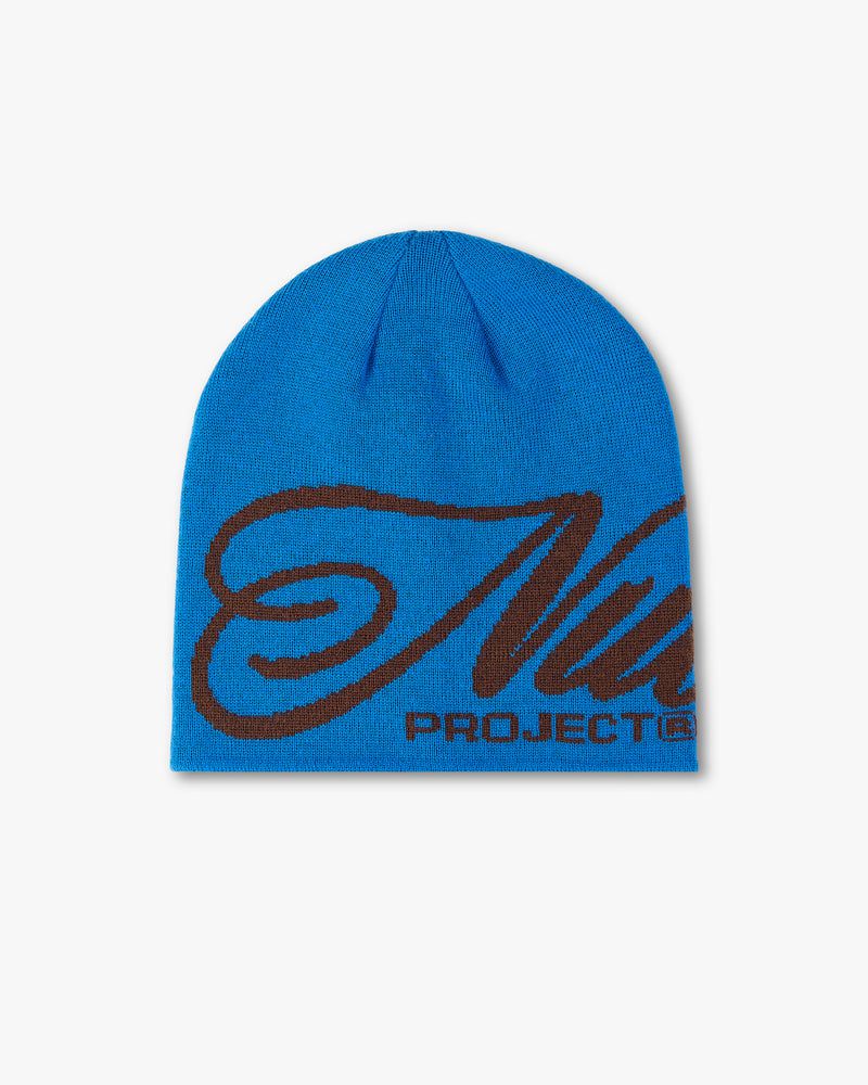 Nude Project Bossa Beanie Blue | US-45093ZSMD