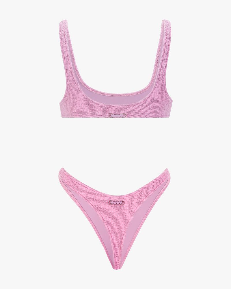 Nude Project Brava Bikini Bottom Pink | US-73621GLQH