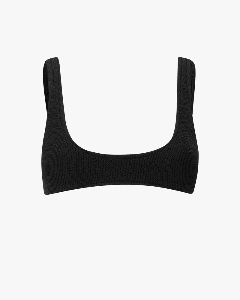 Nude Project Brava Bikini Top Black | US-29816RQDU