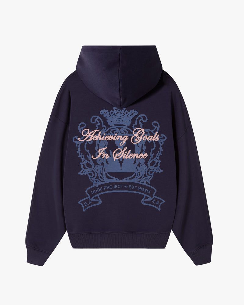 Nude Project Chateau Hoodie Navy | US-91437JYDV