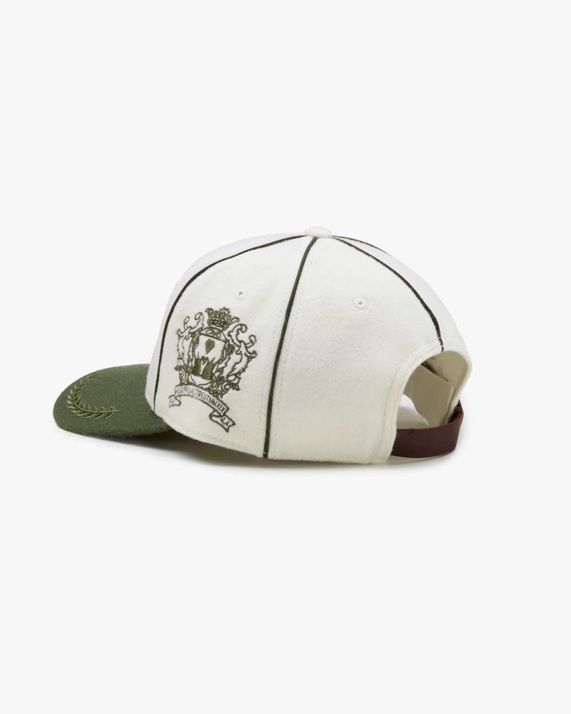 Nude Project Chateau Team Cap White / Green | US-58492KTRB