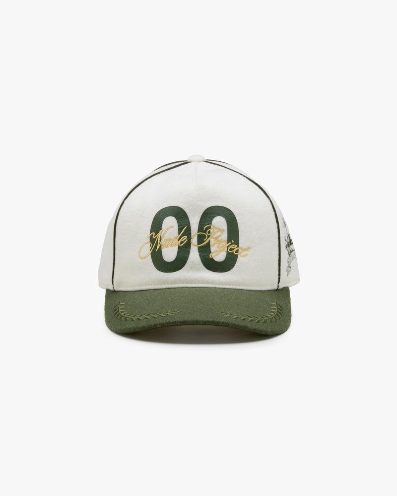 Nude Project Chateau Team Cap White / Green | US-58492KTRB