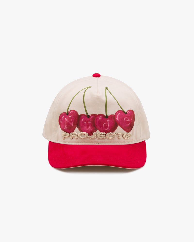 Nude Project Cherry Cap Red / Beige | US-28415TWZP