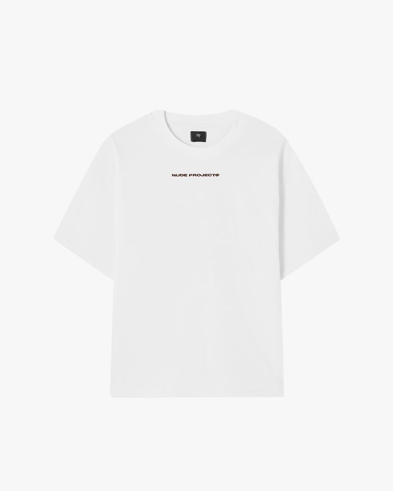 Nude Project Cherry T-shirt White | US-03975DYCE