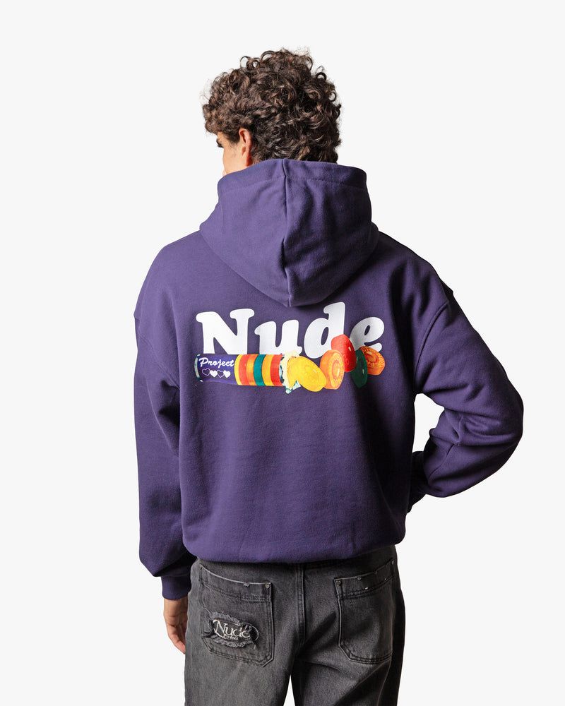 Nude Project Chérie Hoodie Navy | US-60174QVTX