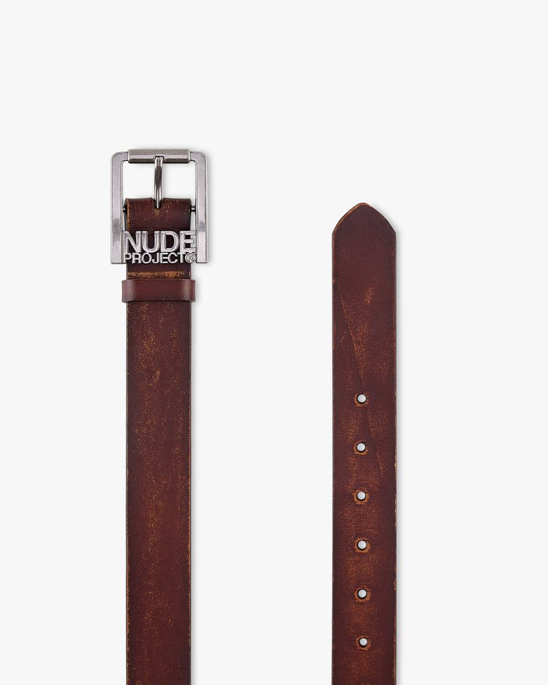 Nude Project Classic Belt Brown | US-12679MAHO