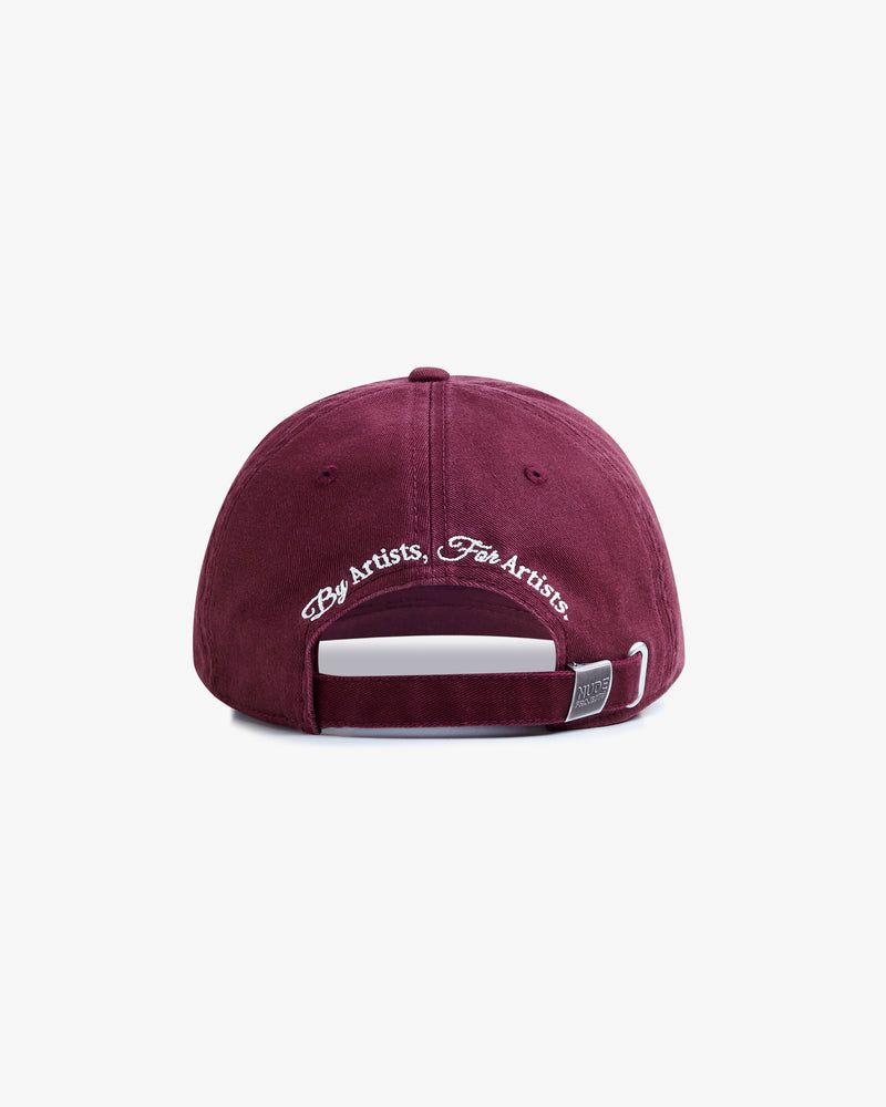 Nude Project Classique Cap Burgundy | US-32941JNQD