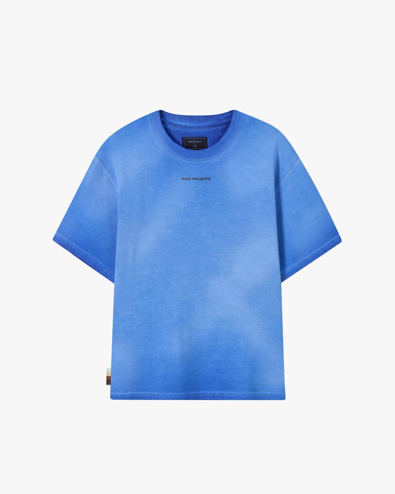 Nude Project Cult T-shirt Blue | US-32604GXVY