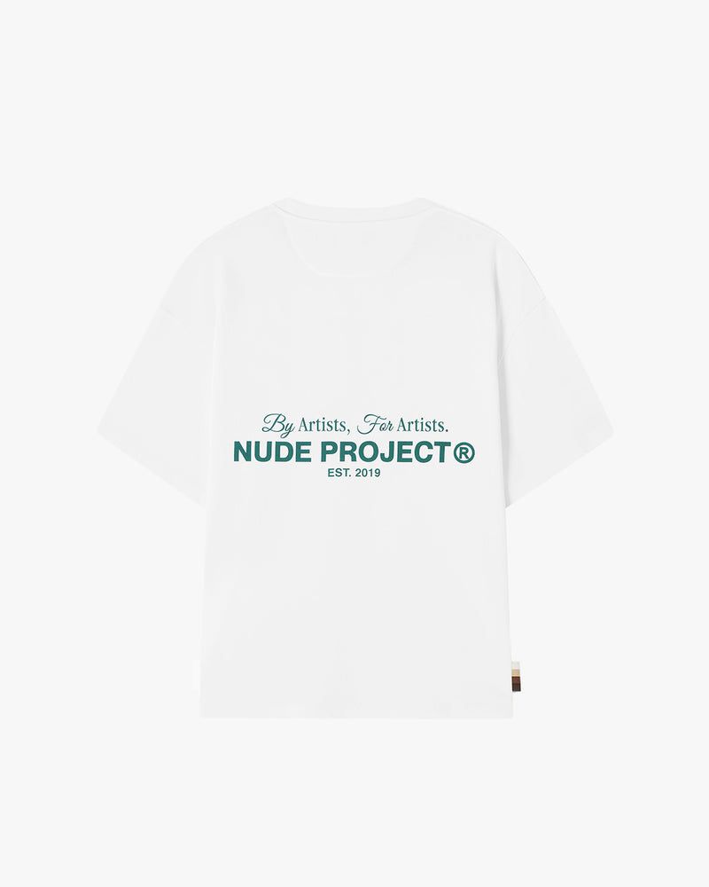 Nude Project Cult T-shirt White | US-67180VTZO