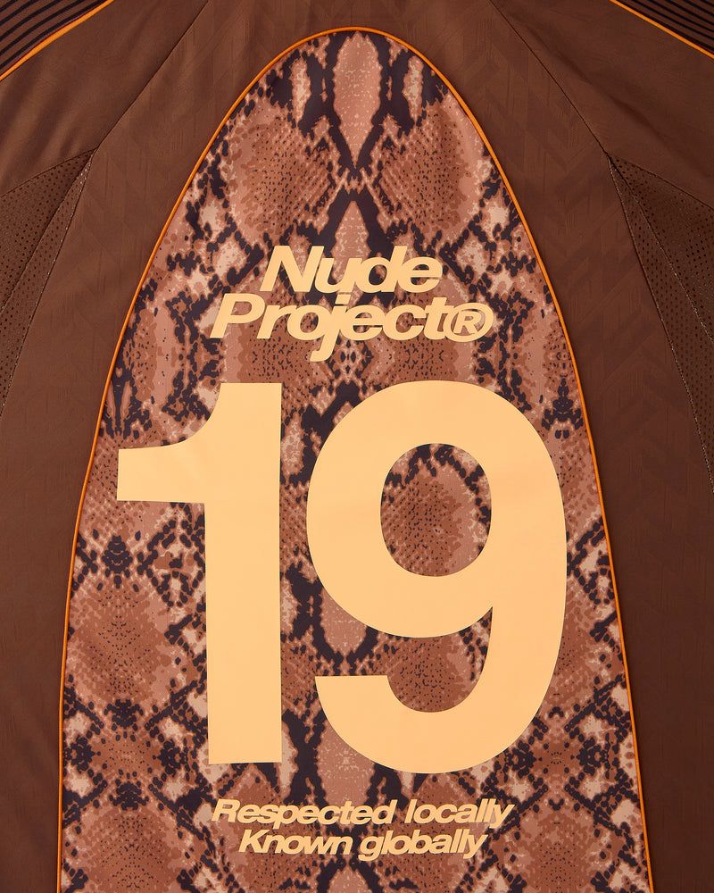 Nude Project Dary T-shirt Brown | US-35794HQEW