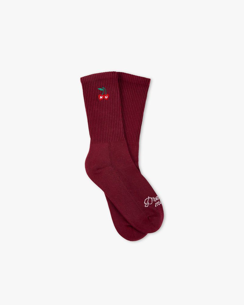 Nude Project Dreams 2xpack Socks Burgundy / Beige | US-12037XCFA