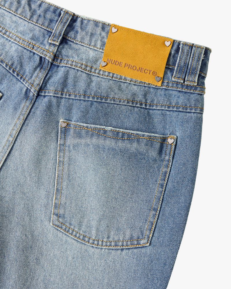 Nude Project Elvis Bootcut Jeans Blue | US-82016VMRQ