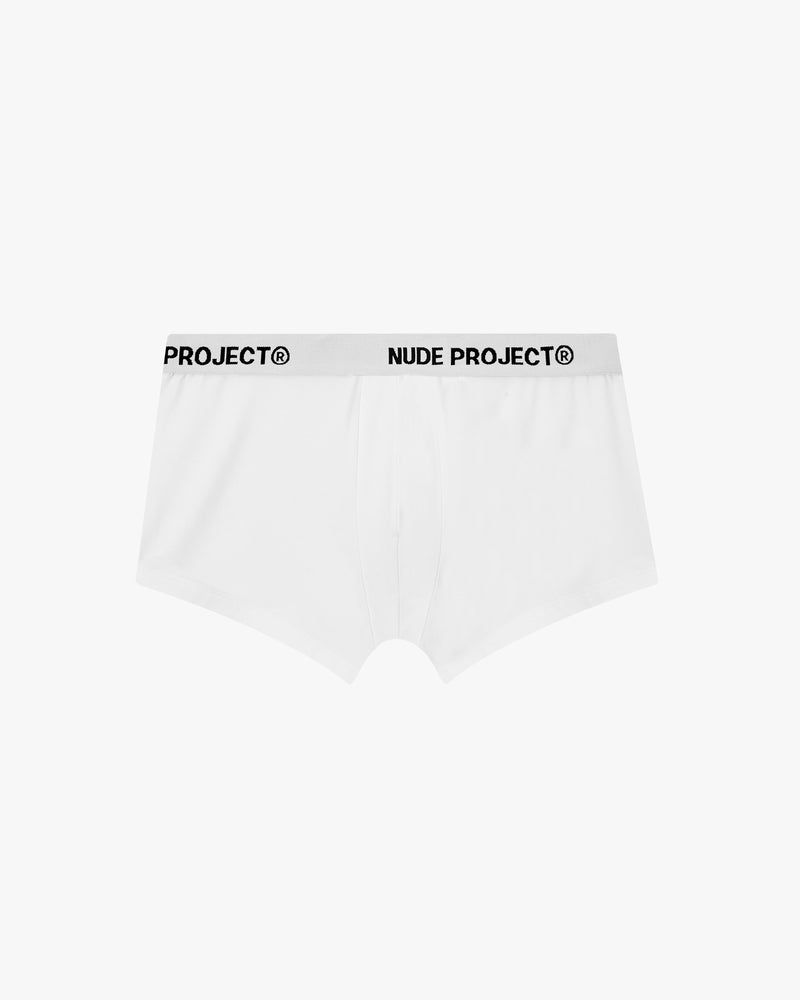 Nude Project Essential 2xpack Underwear White | US-95786UOYB