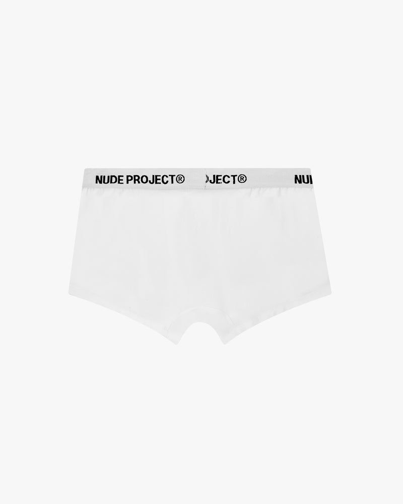 Nude Project Essential 2xpack Underwear White | US-95786UOYB