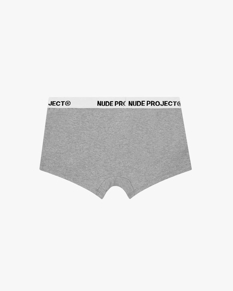 Nude Project Essential 2xpack Underwear Grey | US-62487OGRS