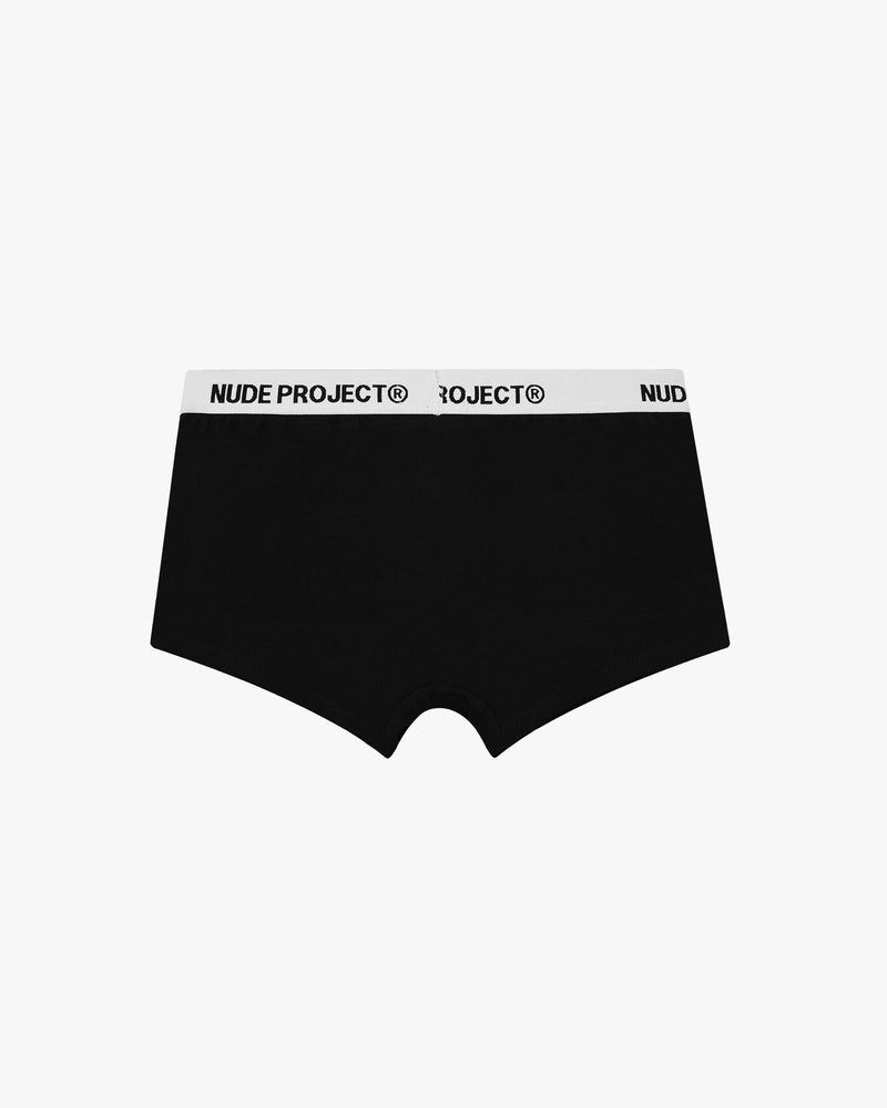 Nude Project Essential 2xpack Underwear Black | US-53704YNOG