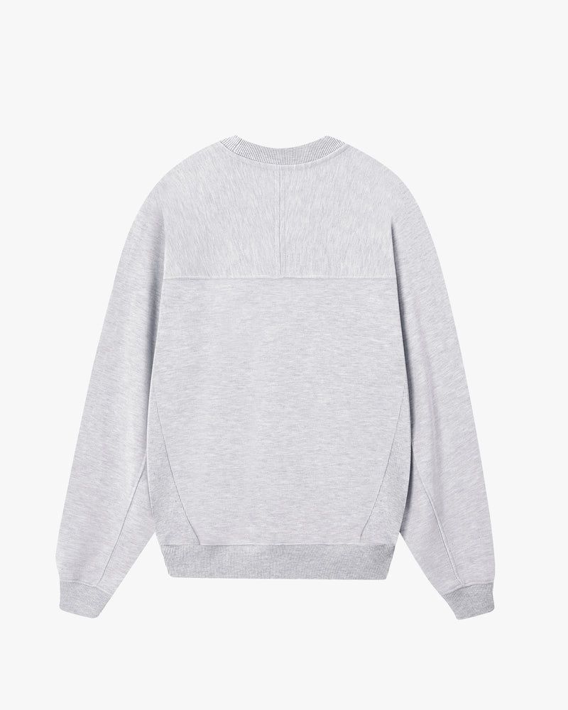 Nude Project Essentials Crewneck Sweatshirt Grey | US-61408WFRQ