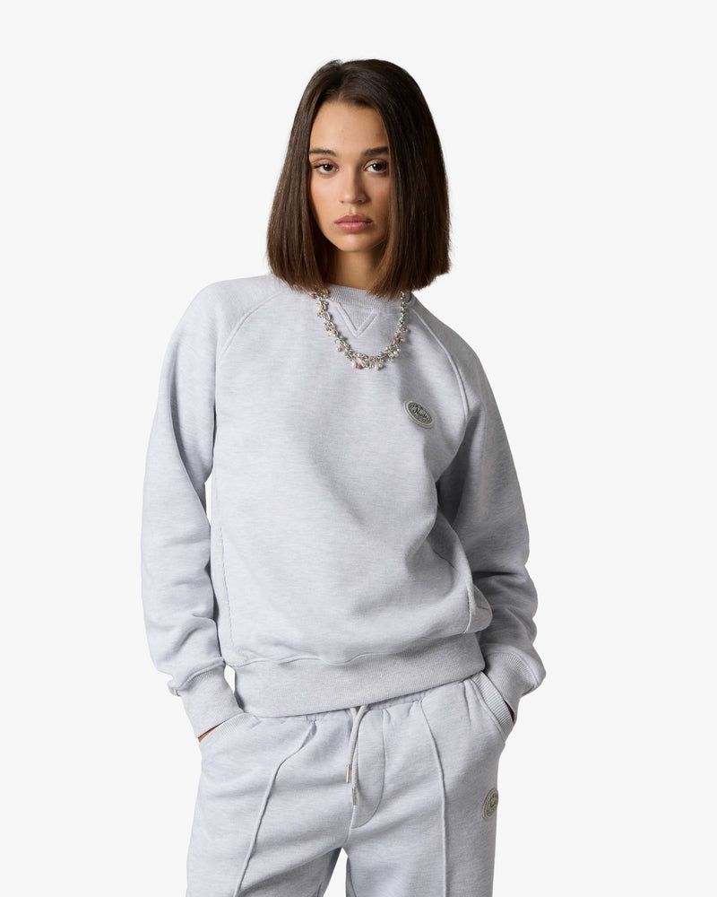 Nude Project Essentials Crewneck Sweatshirt Grey | US-61408WFRQ