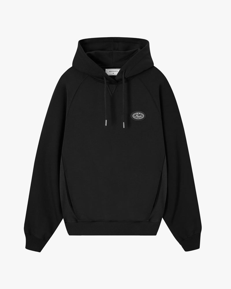 Nude Project Essentials Hoodie Black | US-95763WKOJ