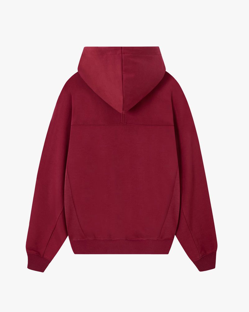 Nude Project Essentials Hoodie Burgundy | US-26739DMQJ