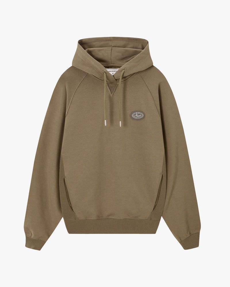 Nude Project Essentials Hoodie Green | US-74850MVGK