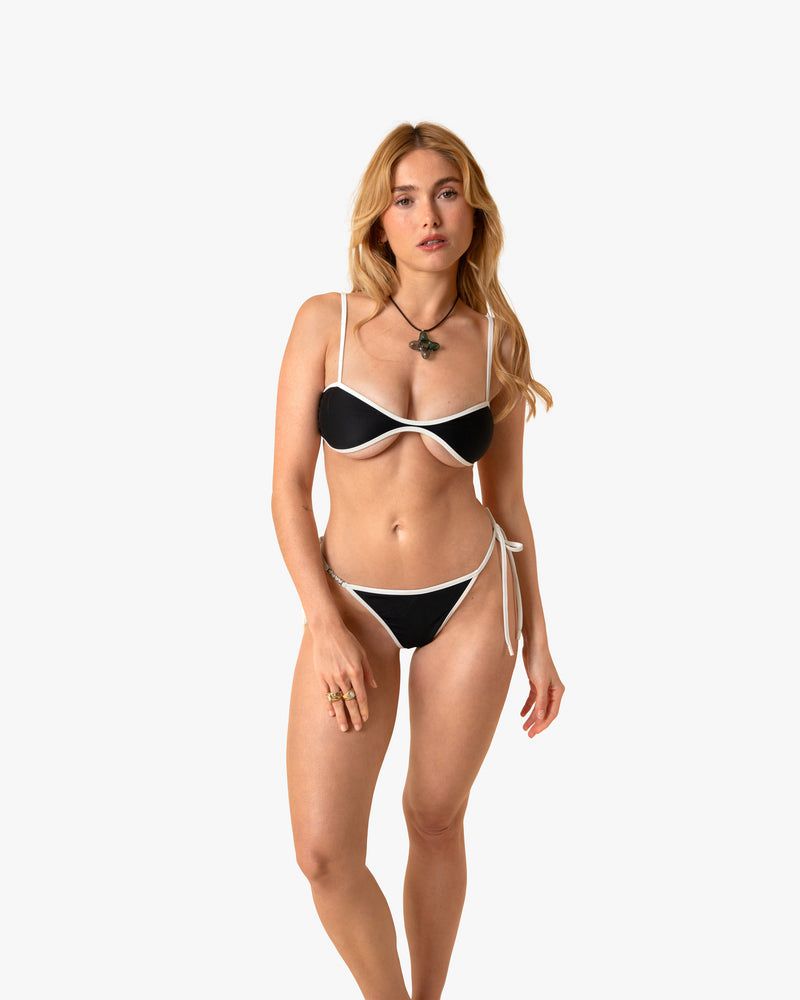 Nude Project Formen Bikini Bottom Black | US-26457AJUQ