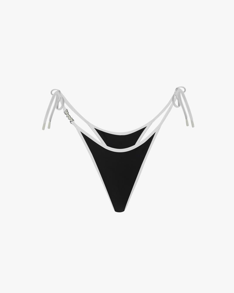 Nude Project Formen Bikini Bottom Black | US-26457AJUQ