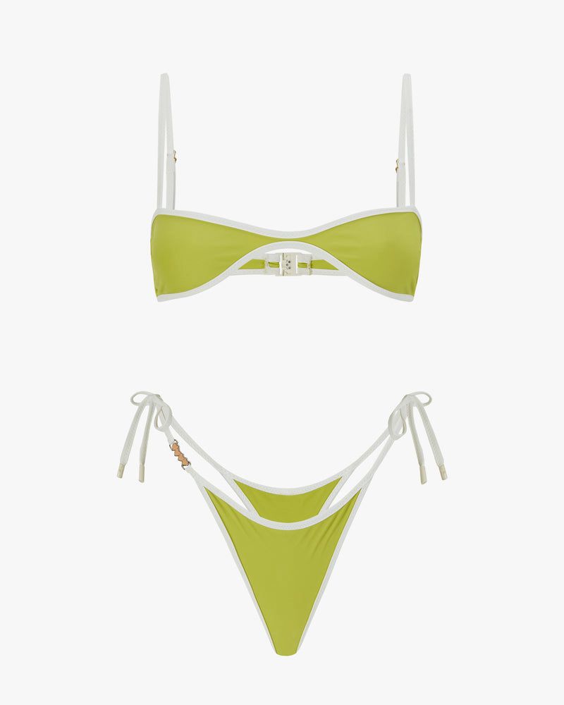 Nude Project Formen Bikini Bottom Green | US-17235BLFC