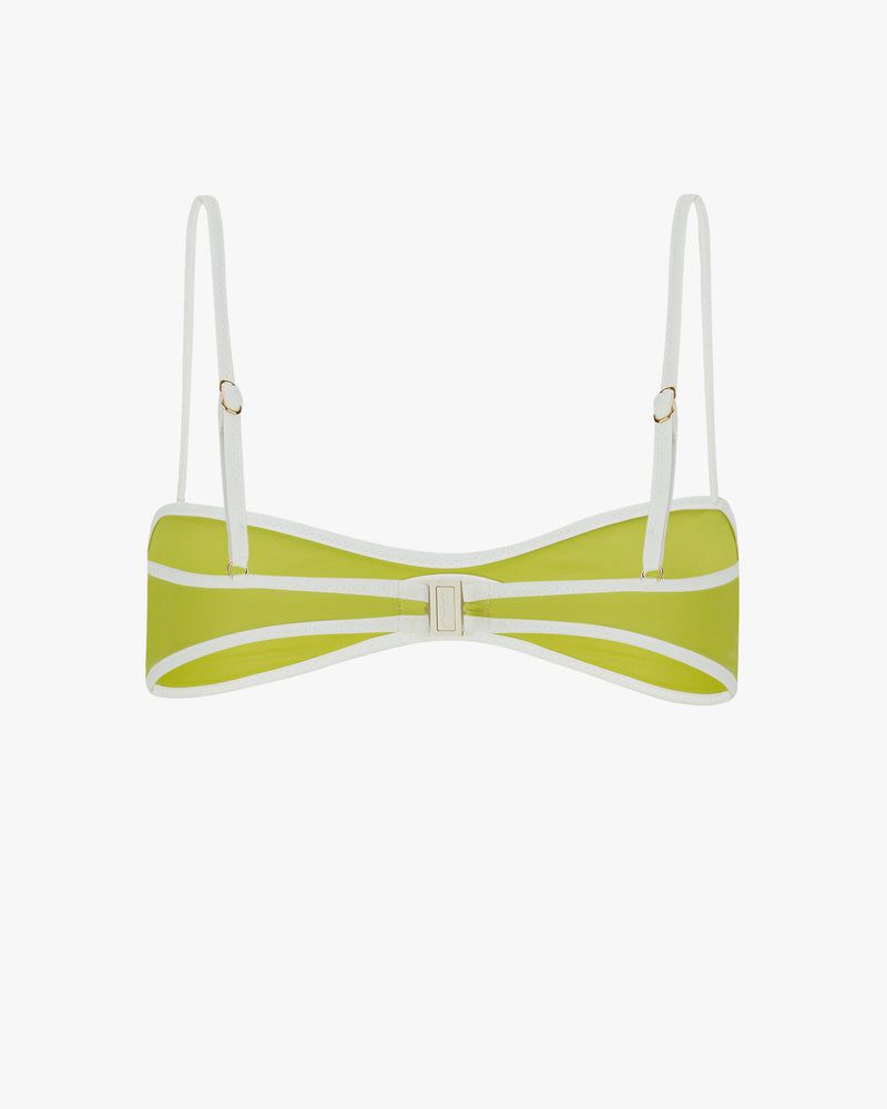 Nude Project Formen Bikini Top Green | US-37824AIDQ