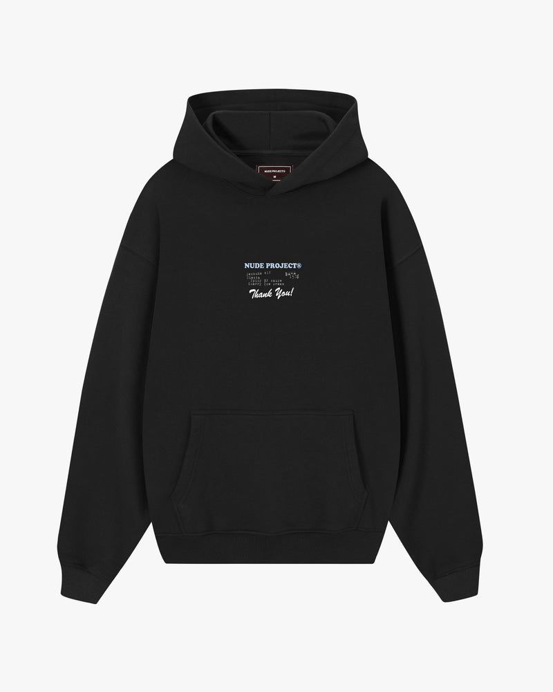 Nude Project Fuck Normal Hoodie Black | US-63489MGBL