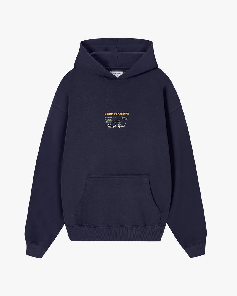 Nude Project Fuck Normal Hoodie Navy | US-40298RTVF